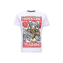 Hardcore Training  VIKINGS ON TOUR T-SHIRT white